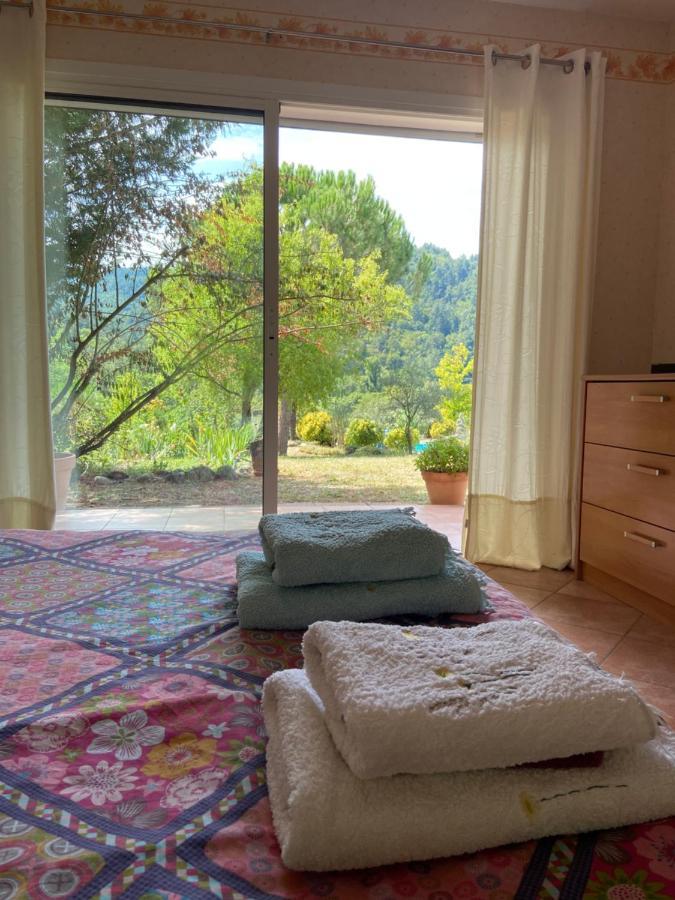 Les Ollieres Sur Eyrieux - La Maison Du Bonheur Exteriör bild